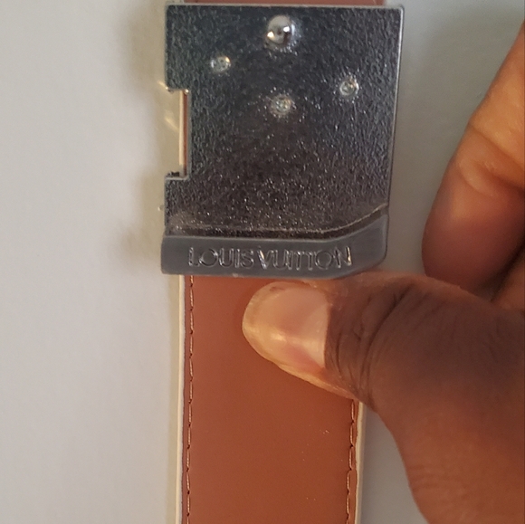 Louis vuitton logo French belt - Picture 3 of 6